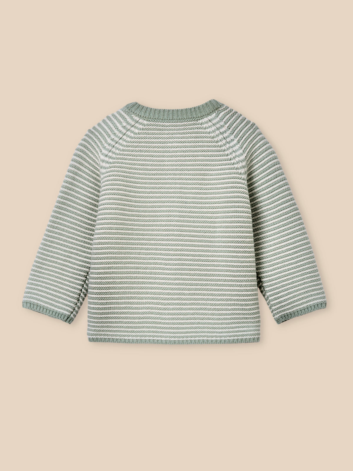 Baby striped cardigan - Organic cotton