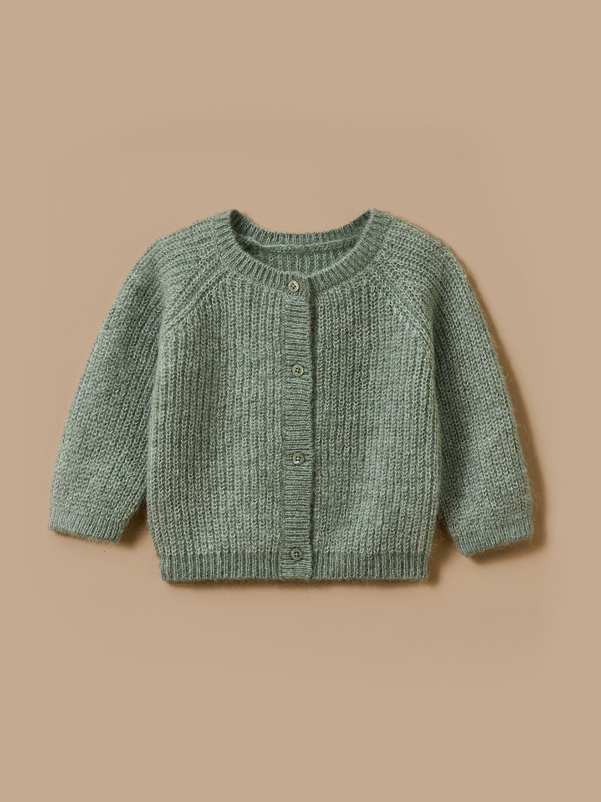 Cardigan laine et mohair Bébé