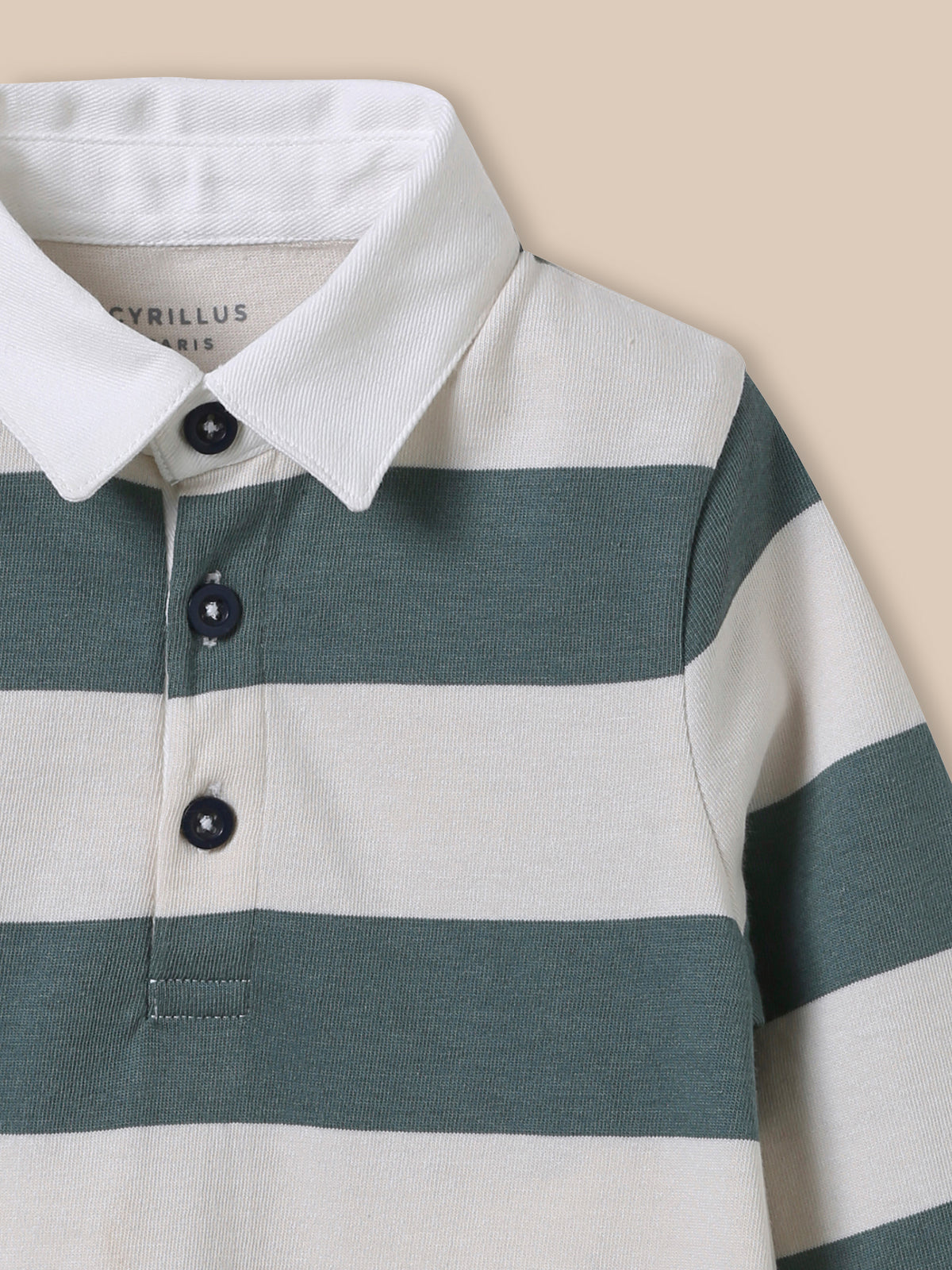 Baby rugby polo shirt - Organic cotton