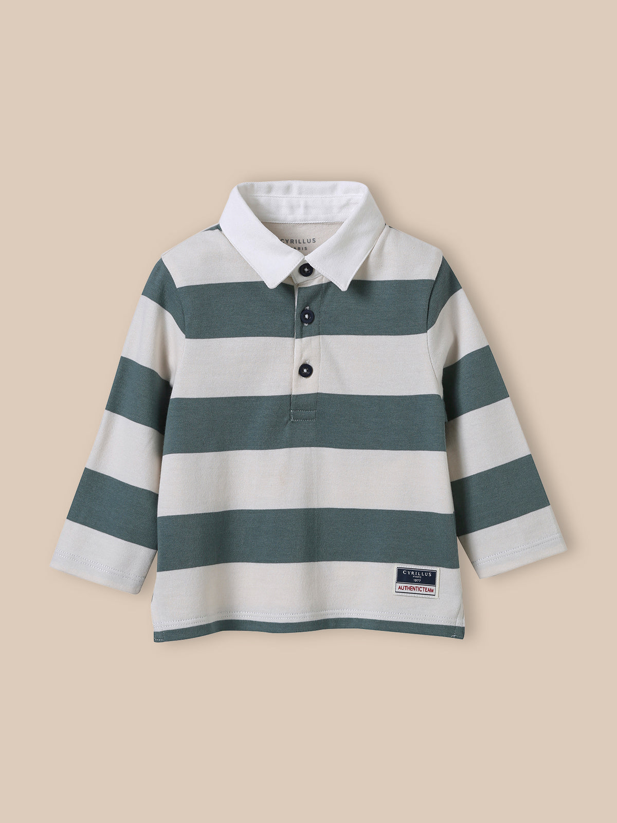 Polo-rugby Bébé - Coton biologique