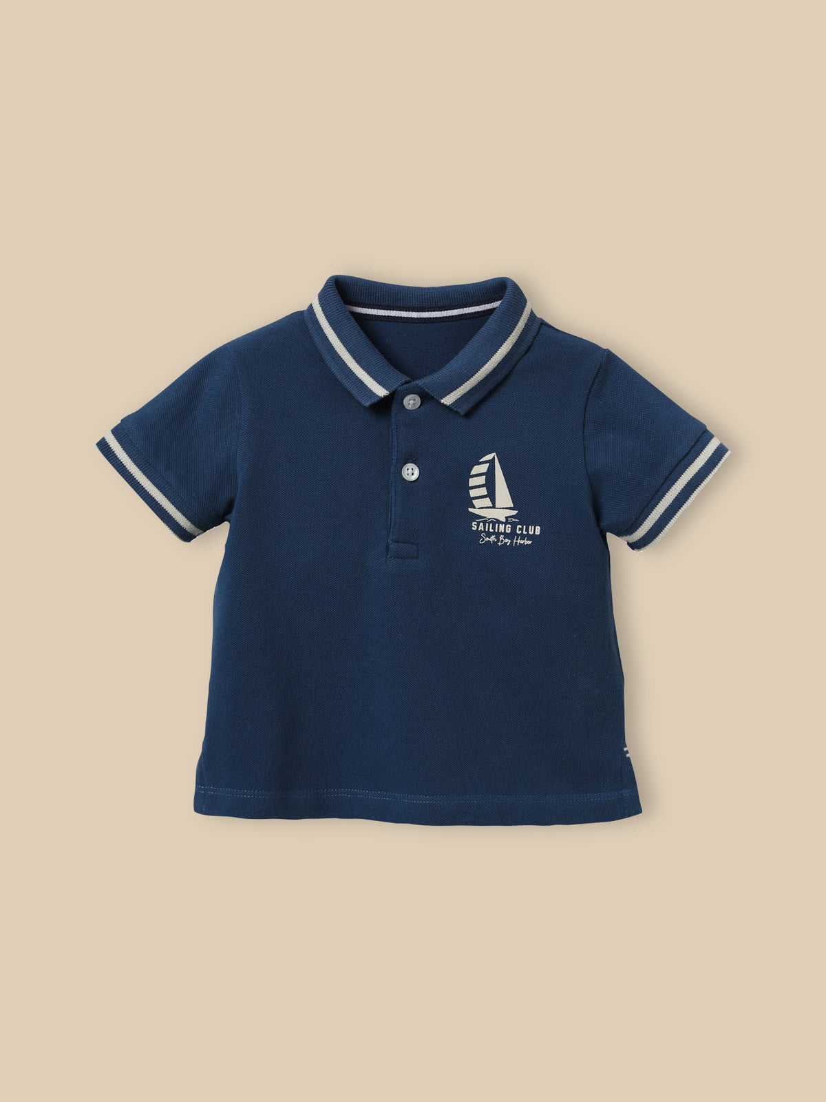 Polo en maille piquée bébé - Coton biologique