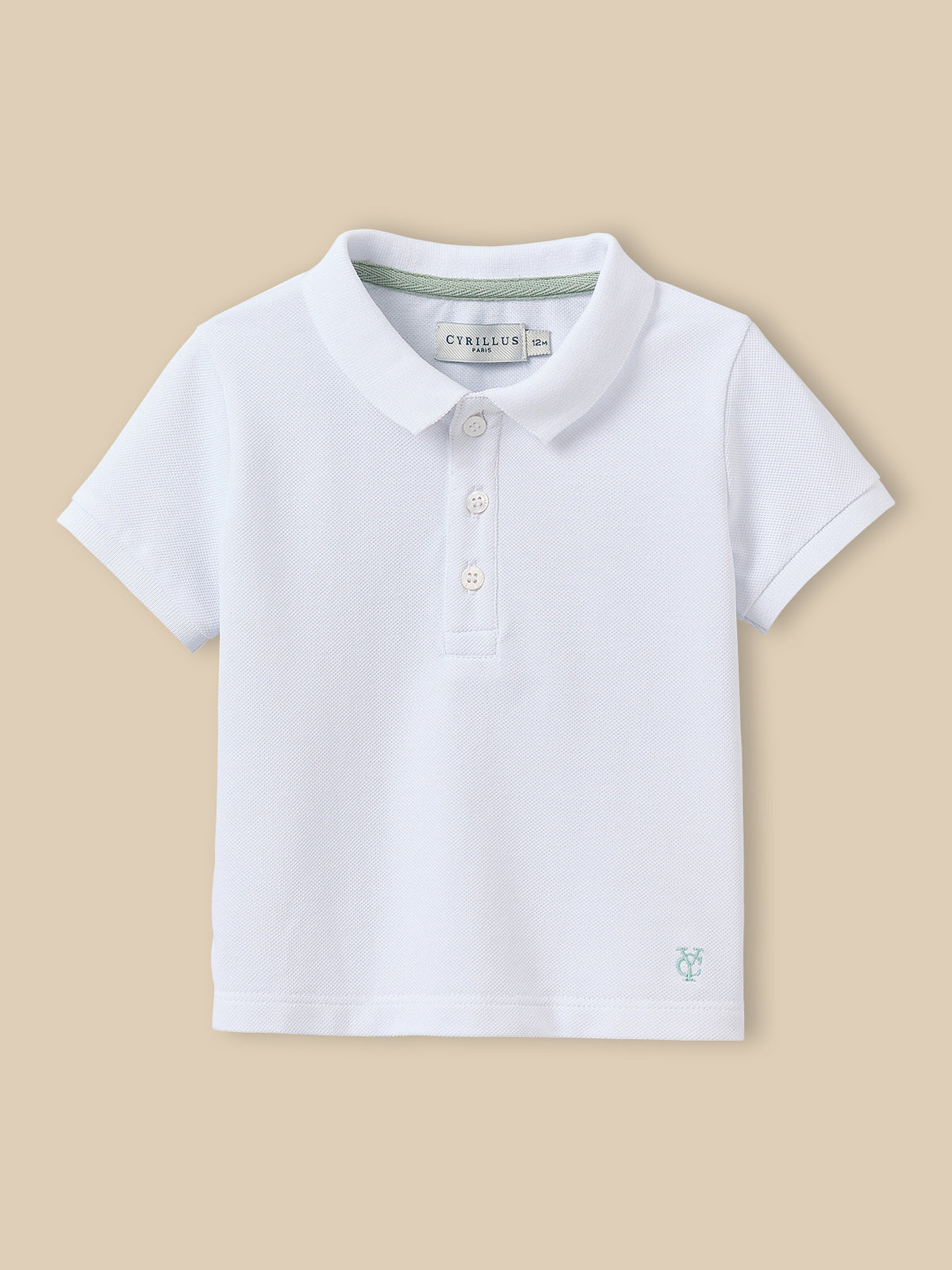 Polo maille piquée Bébé - Coton biologique