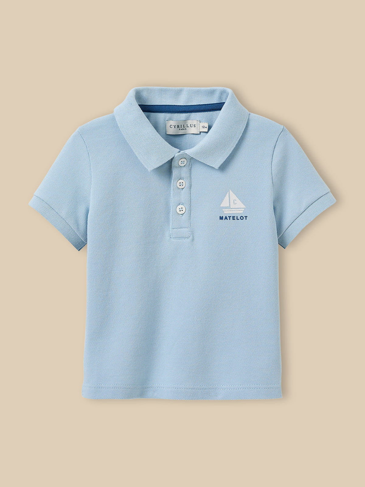 Polo maille piquée Bébé - Coton biologique