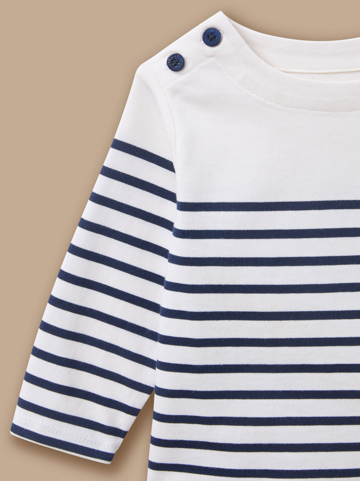 Buttoned Sailor T-Shirt for Baby