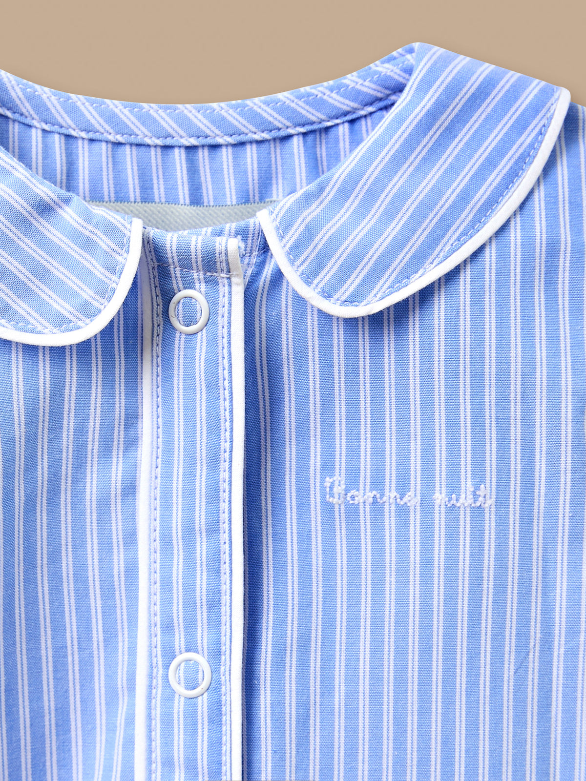 Striped Baby Sleep Suit