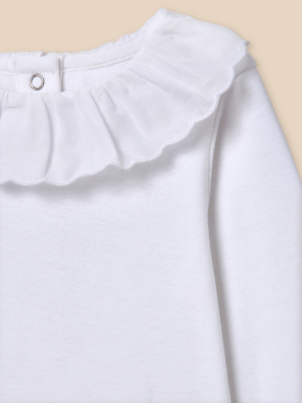 Body Bébé col coquilles - Coton biologique