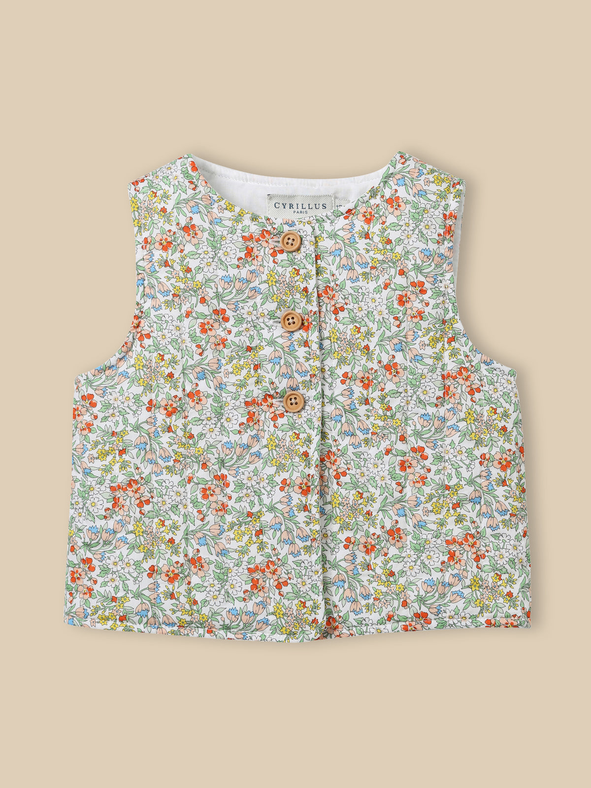 Liberty fabric baby jacket