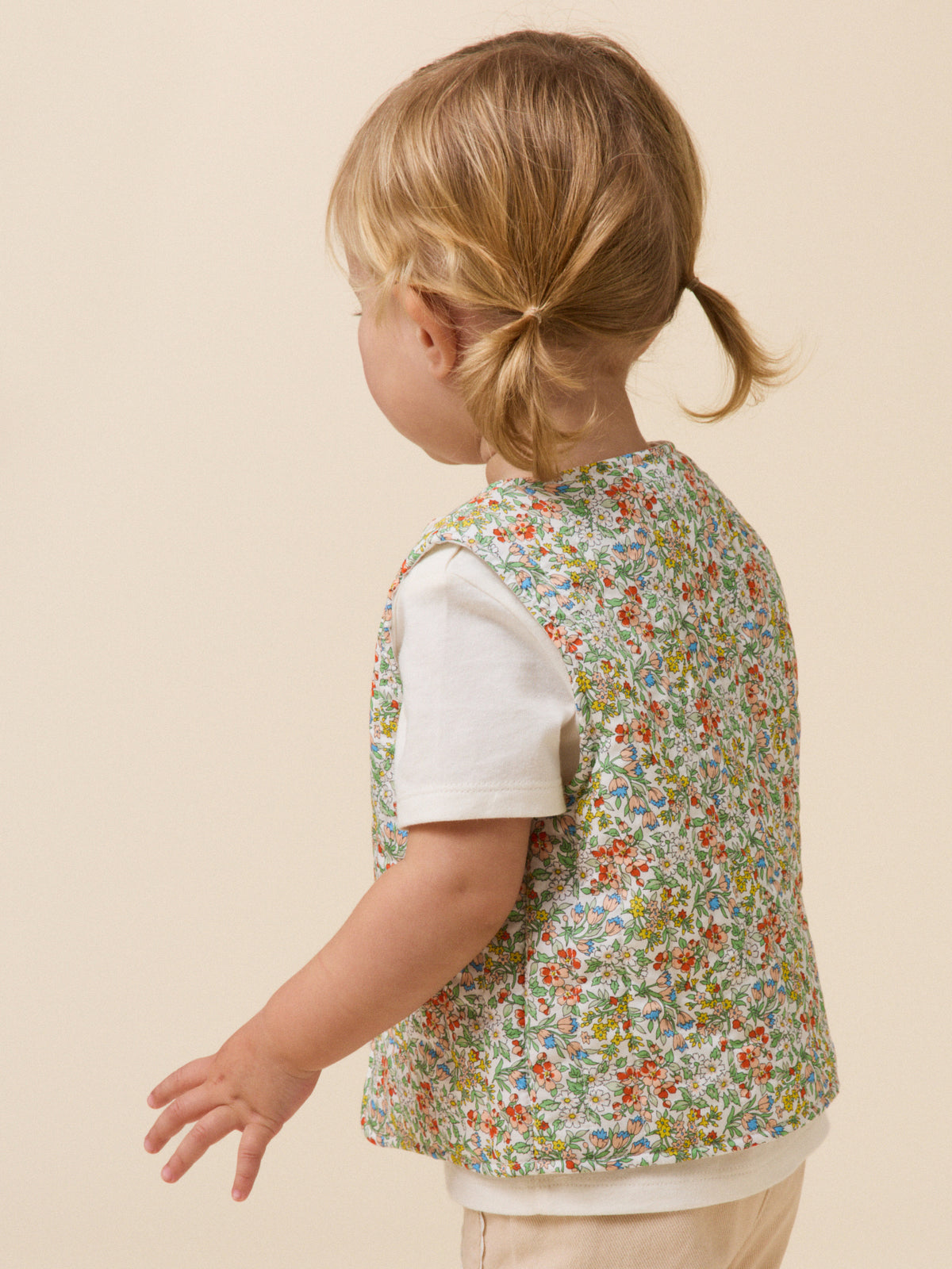 Liberty fabric baby jacket