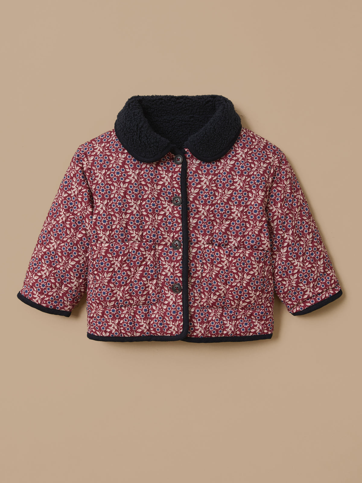 Veste réversible sherpa Bébé
