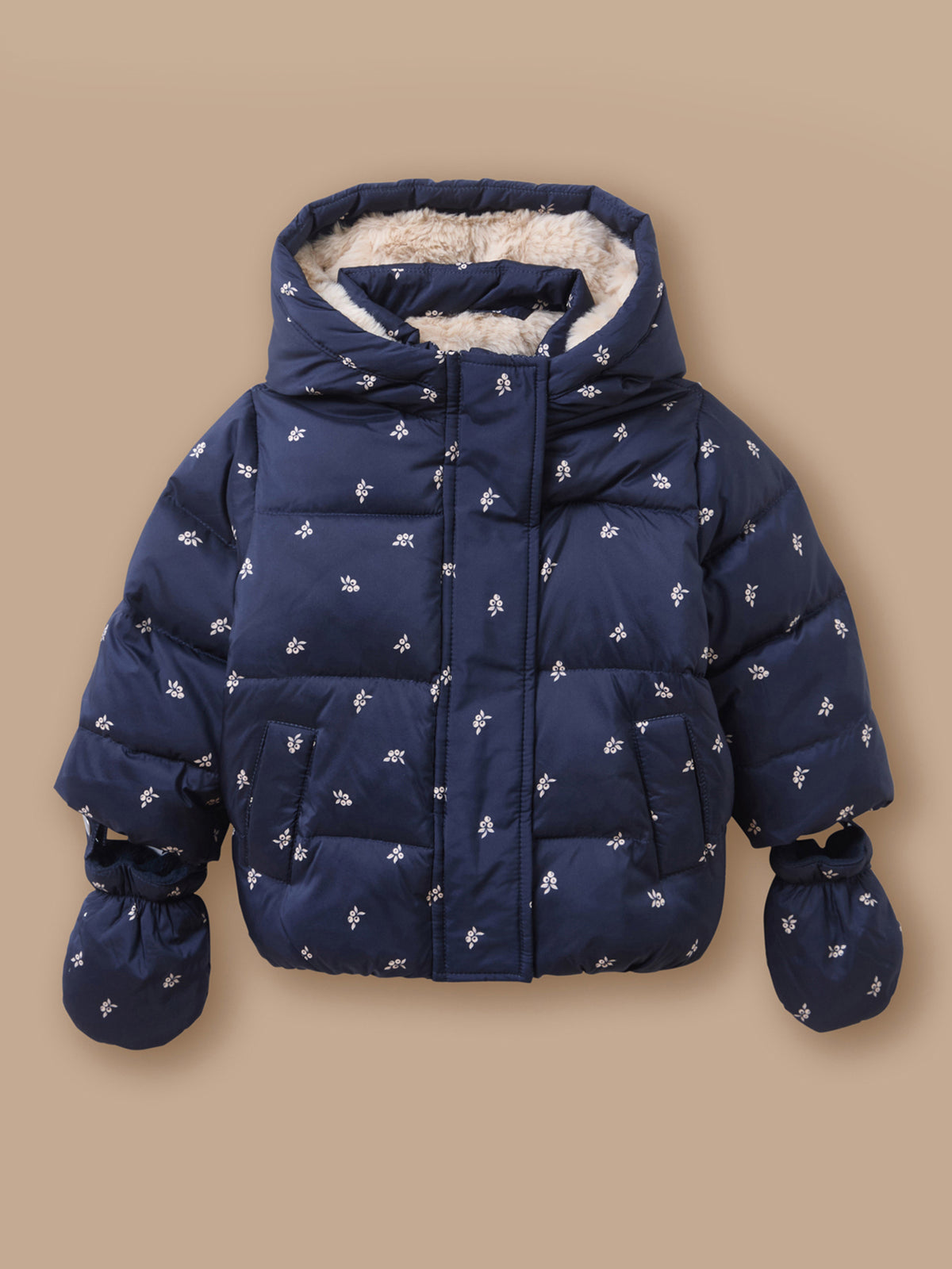Doudoune imprimée baies Bébé