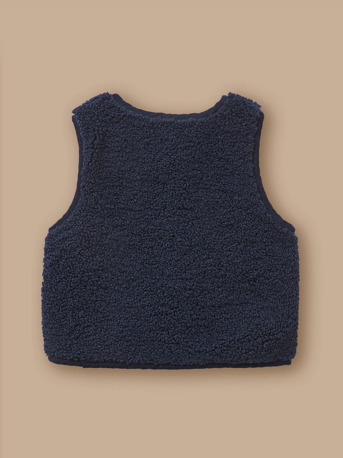 Baby Sherpa Sleeveless Jacket