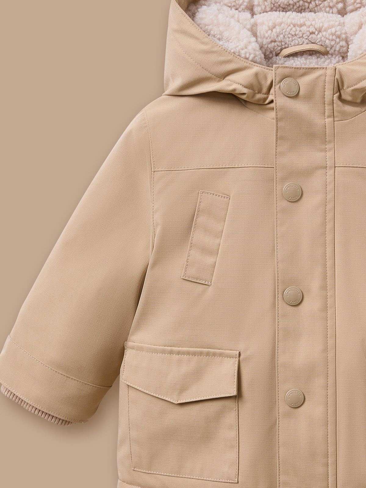 Baby Sherpa-Lined Parka