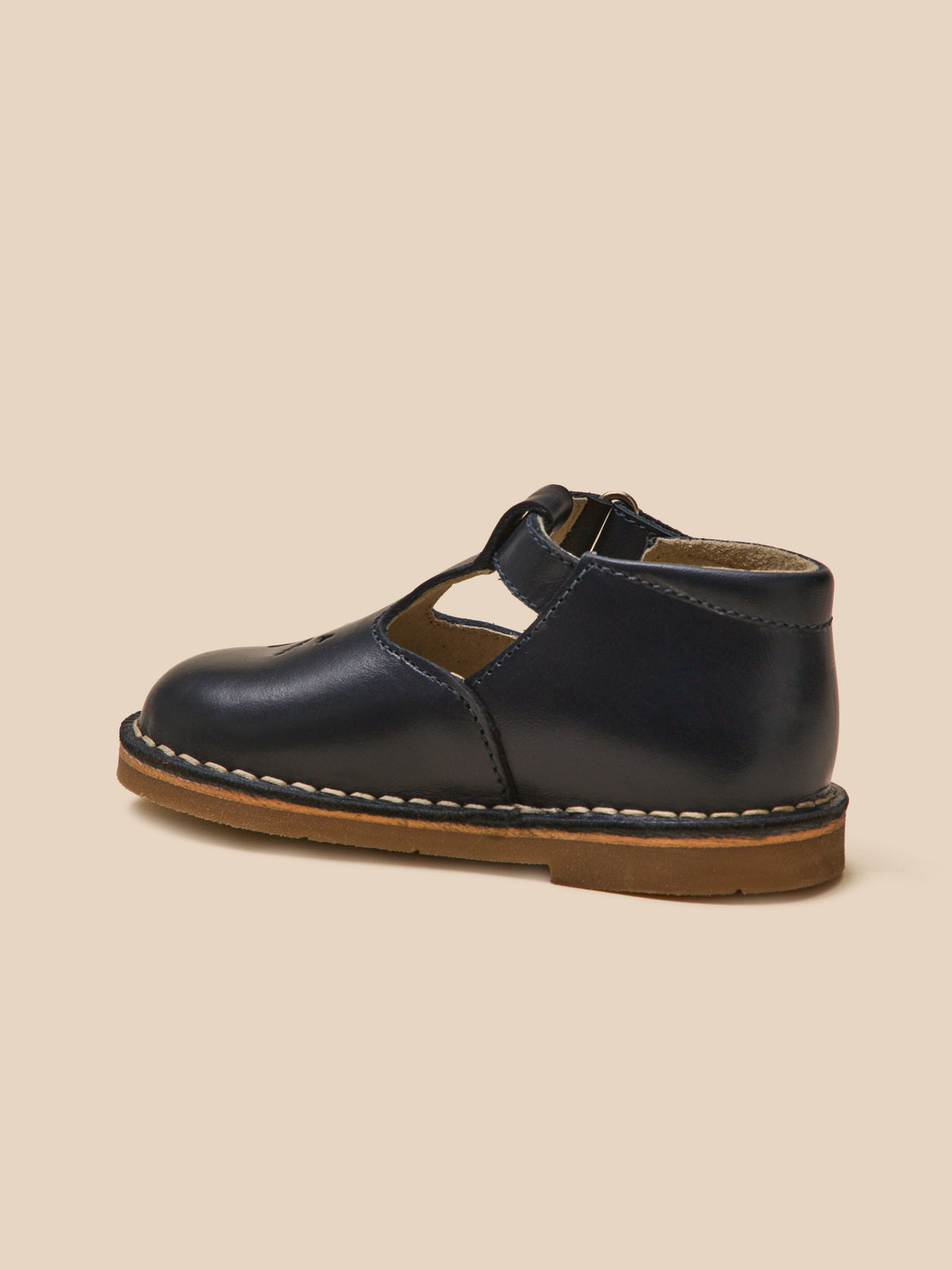 Salomés en cuir Bébé