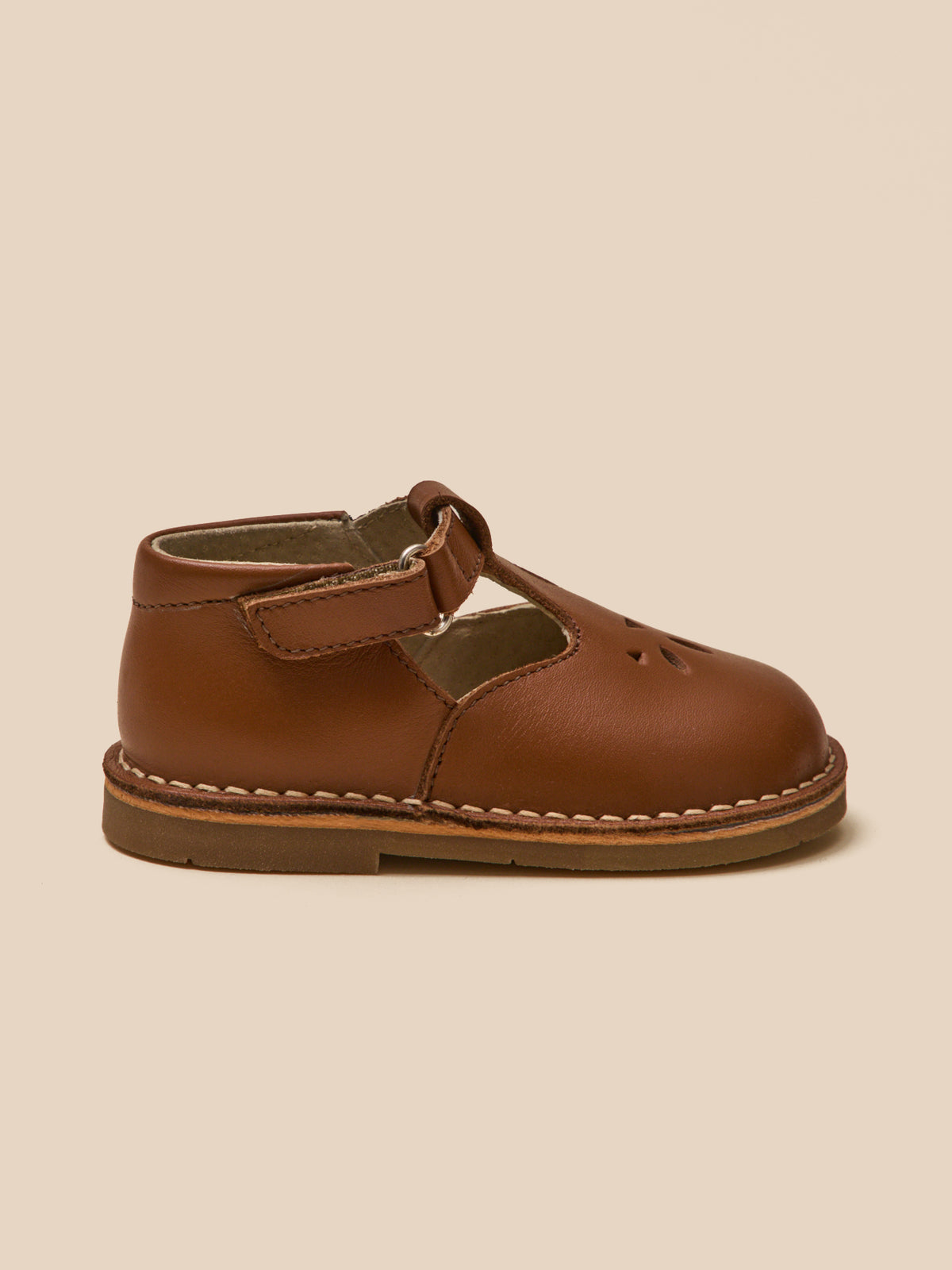 Salomés en cuir Bébé