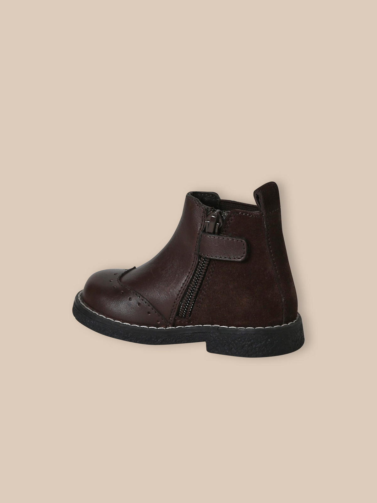 Boots Chelsea bébé en cuir