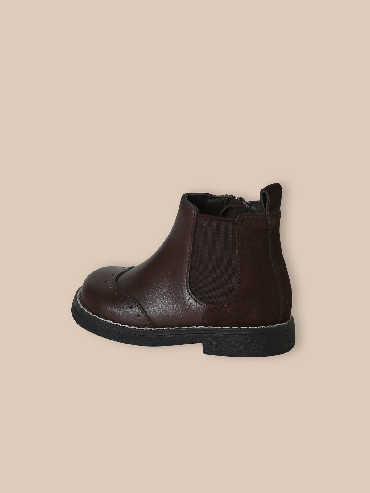 Boots Chelsea bébé en cuir