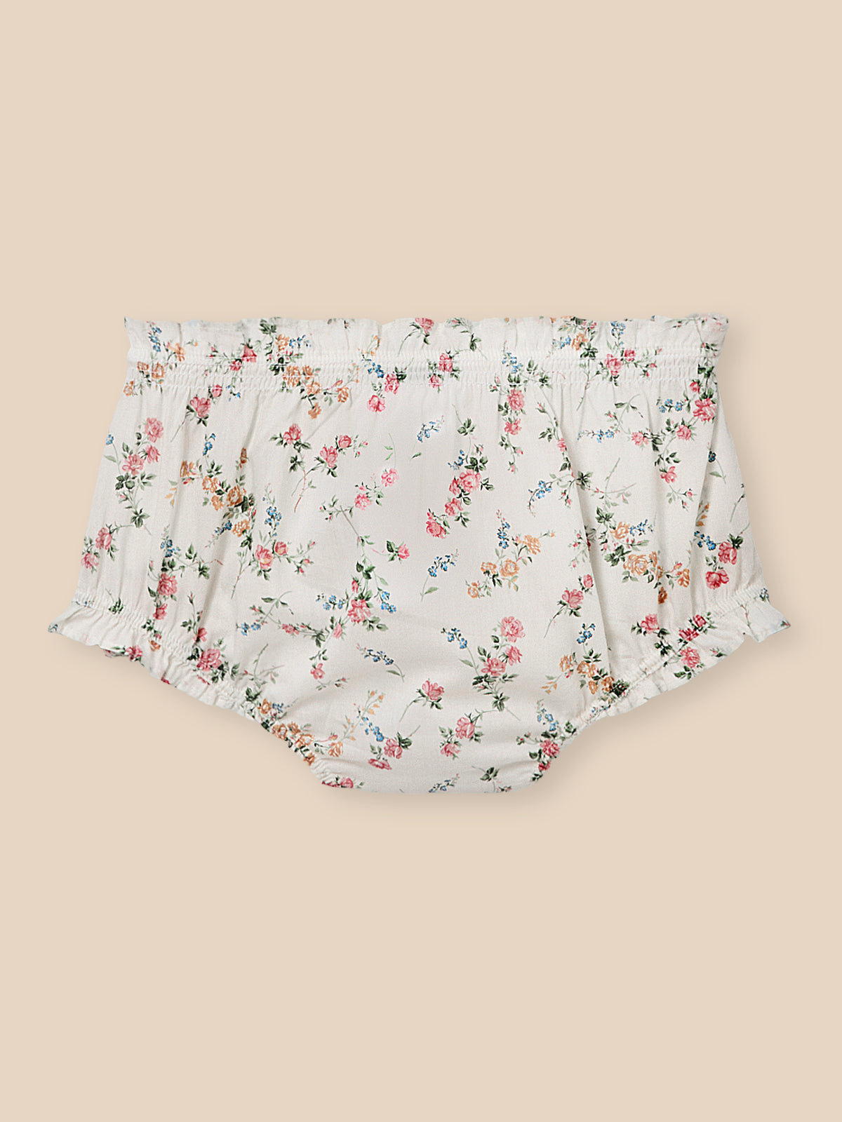 Ensemble T-shirt et bloomer en tissu liberty Bébé