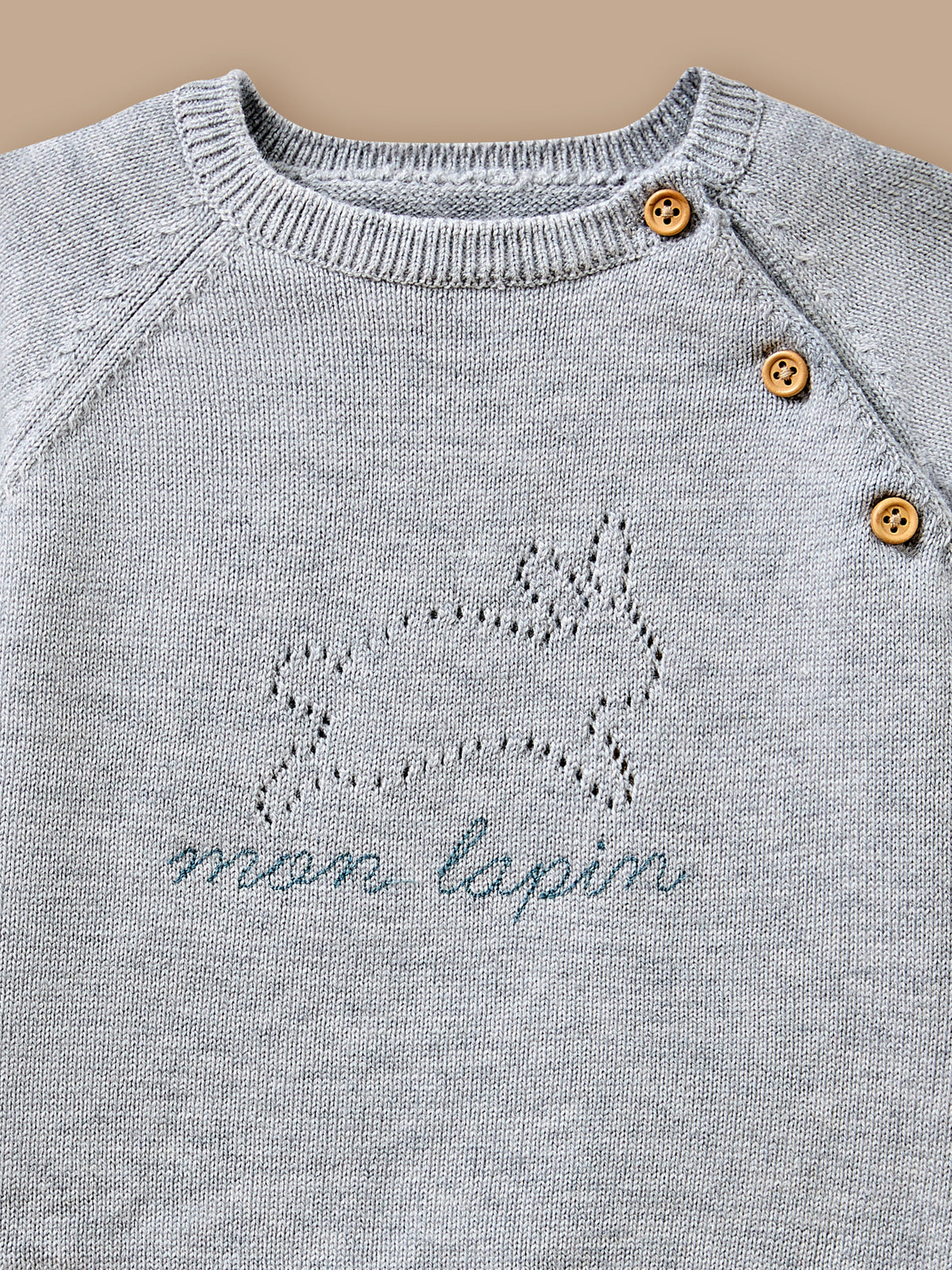 Wool and Organic Cotton Baby Set