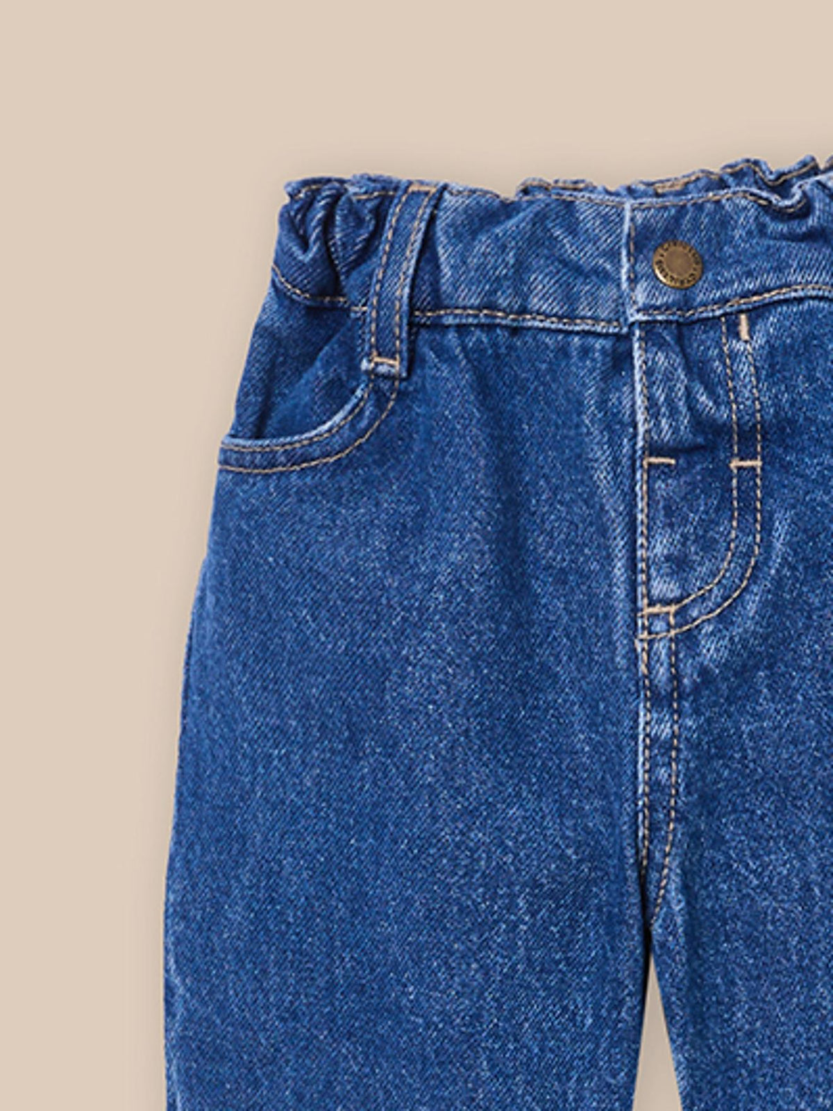 Pantalon droit en denim Bébé