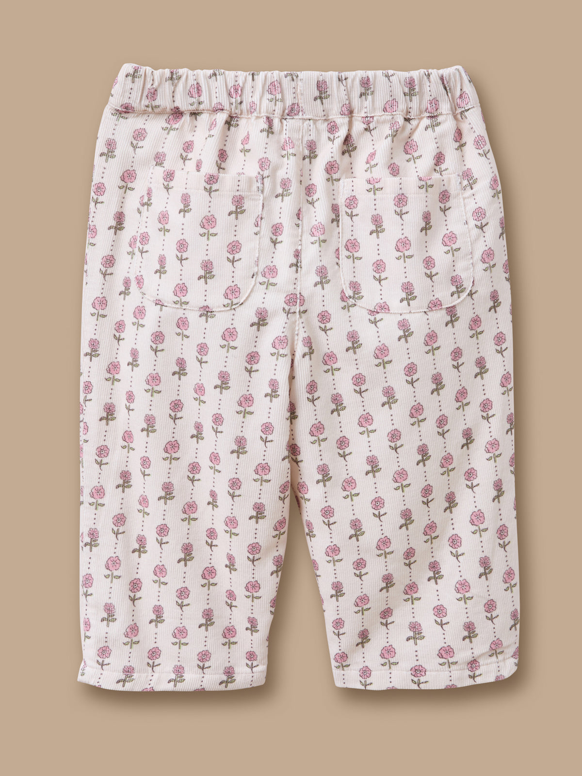 Pantalon en velours imprimé Bébé