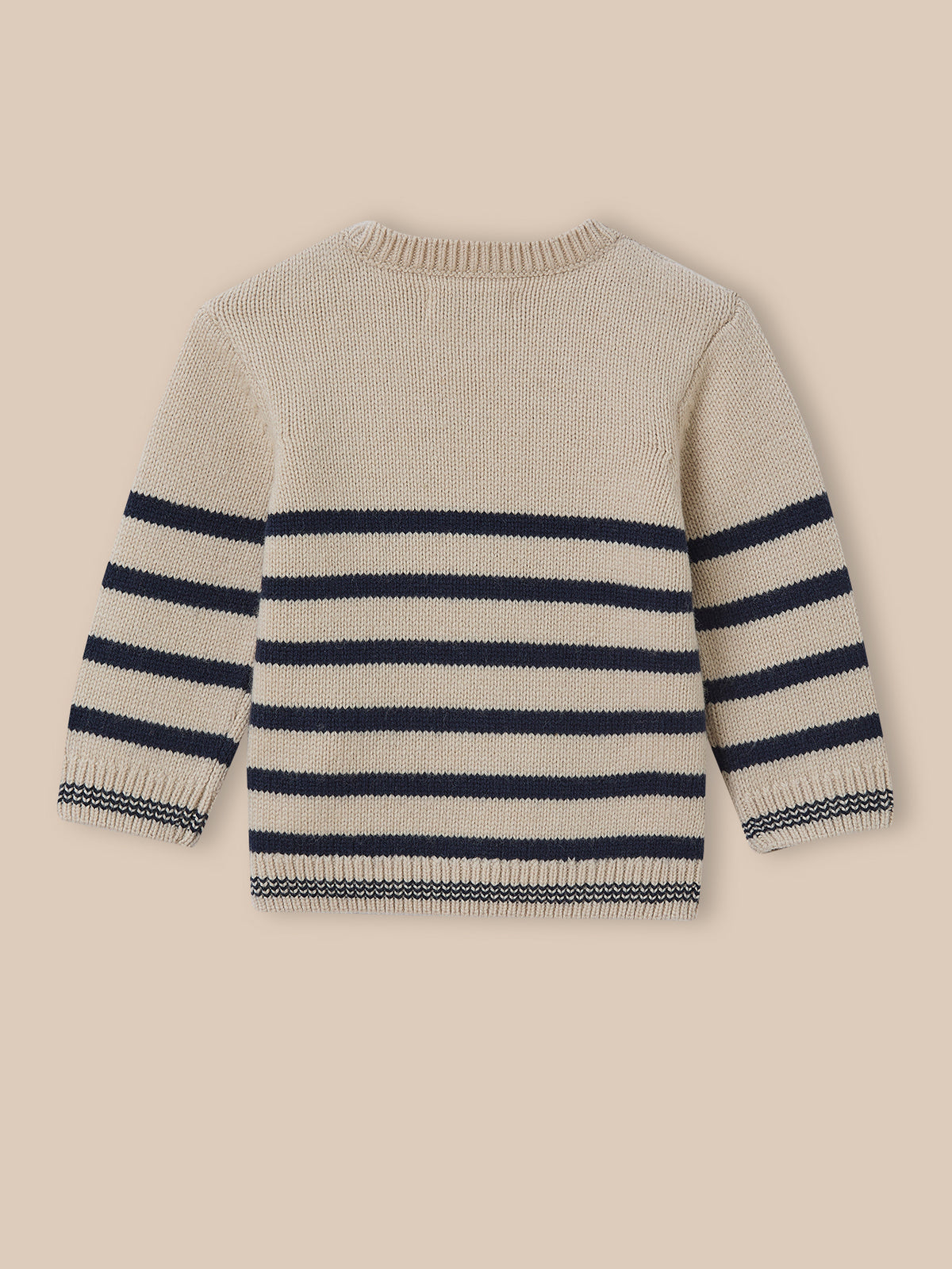 Baby's nautical sweater