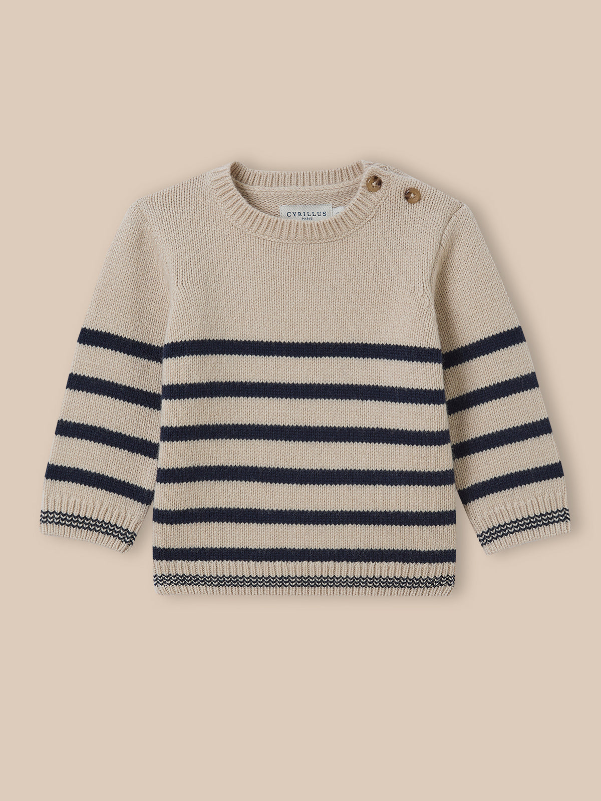 Baby's nautical sweater