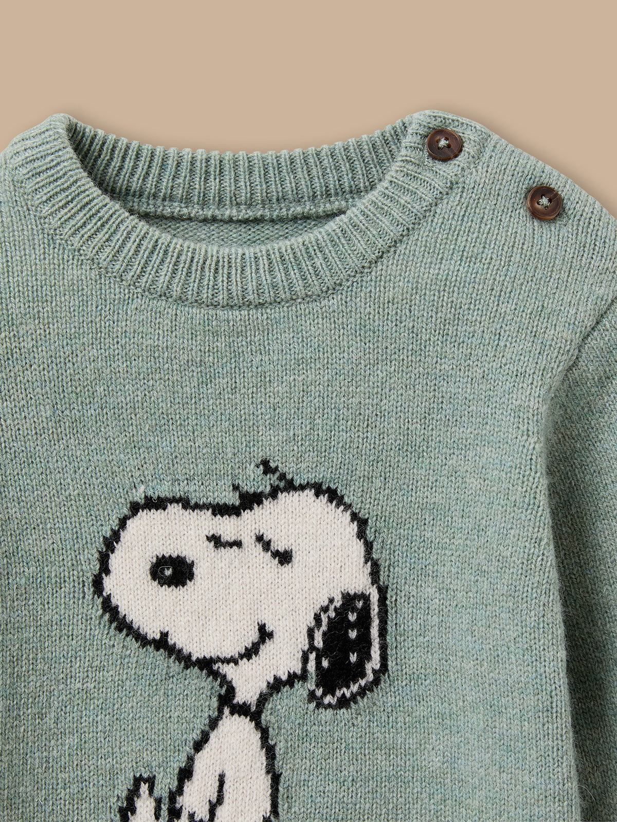 Pull Bébé Cyrillus X PEANUTS™ - Collection Snoopy
