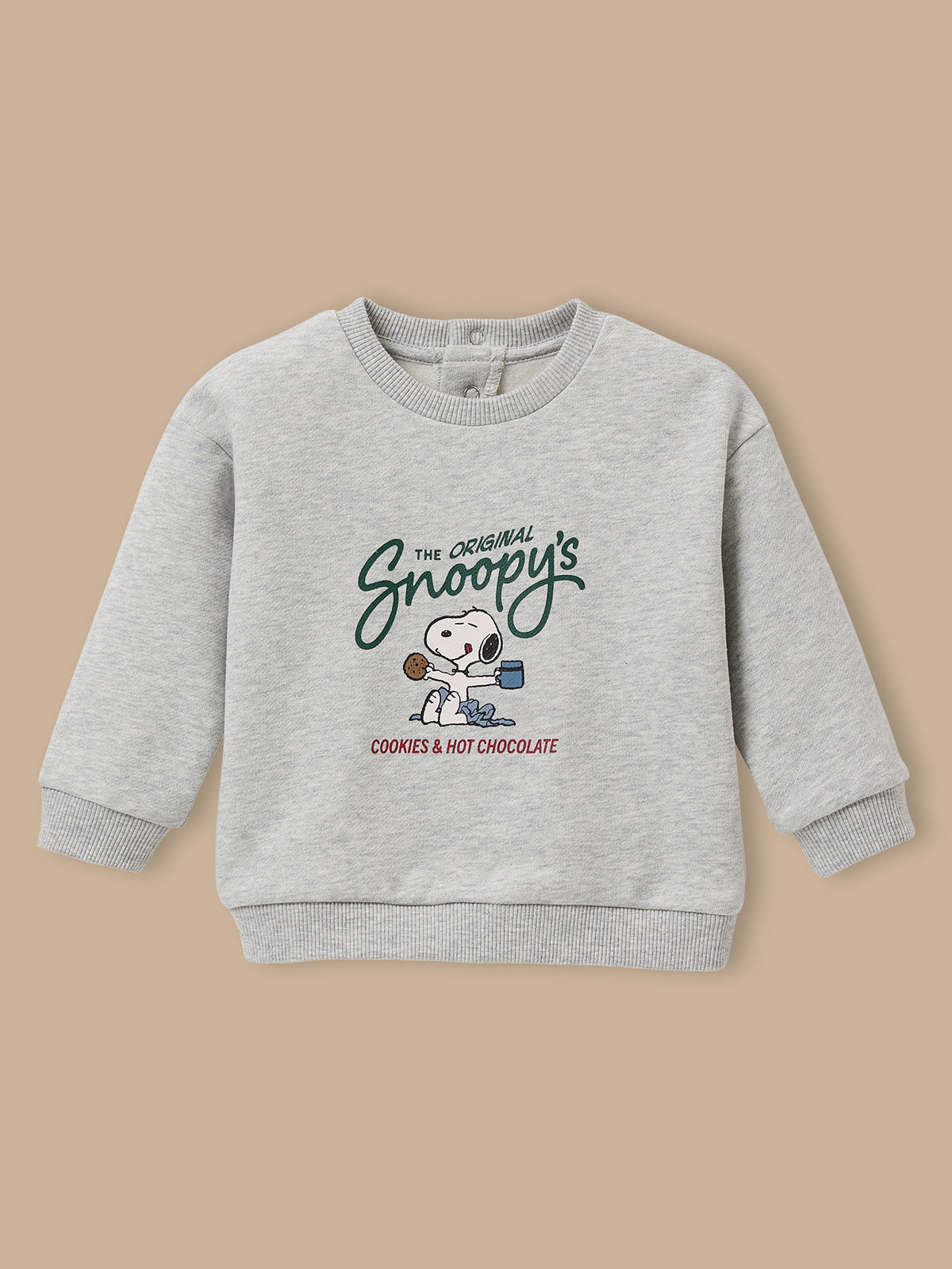 Sweat Bébé Cyrillus X PEANUTS - Collection Snoopy