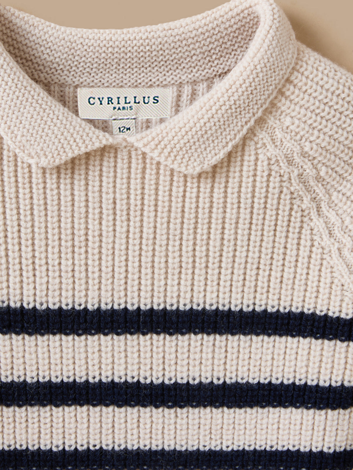 Pull laine mérinos bébé - Cyrillus X les 3 Tricoteurs
