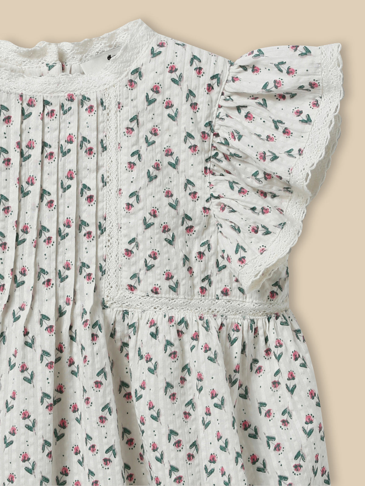 Robe en seersucker bébé