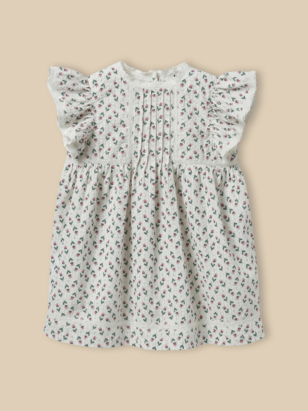 Robe en seersucker bébé