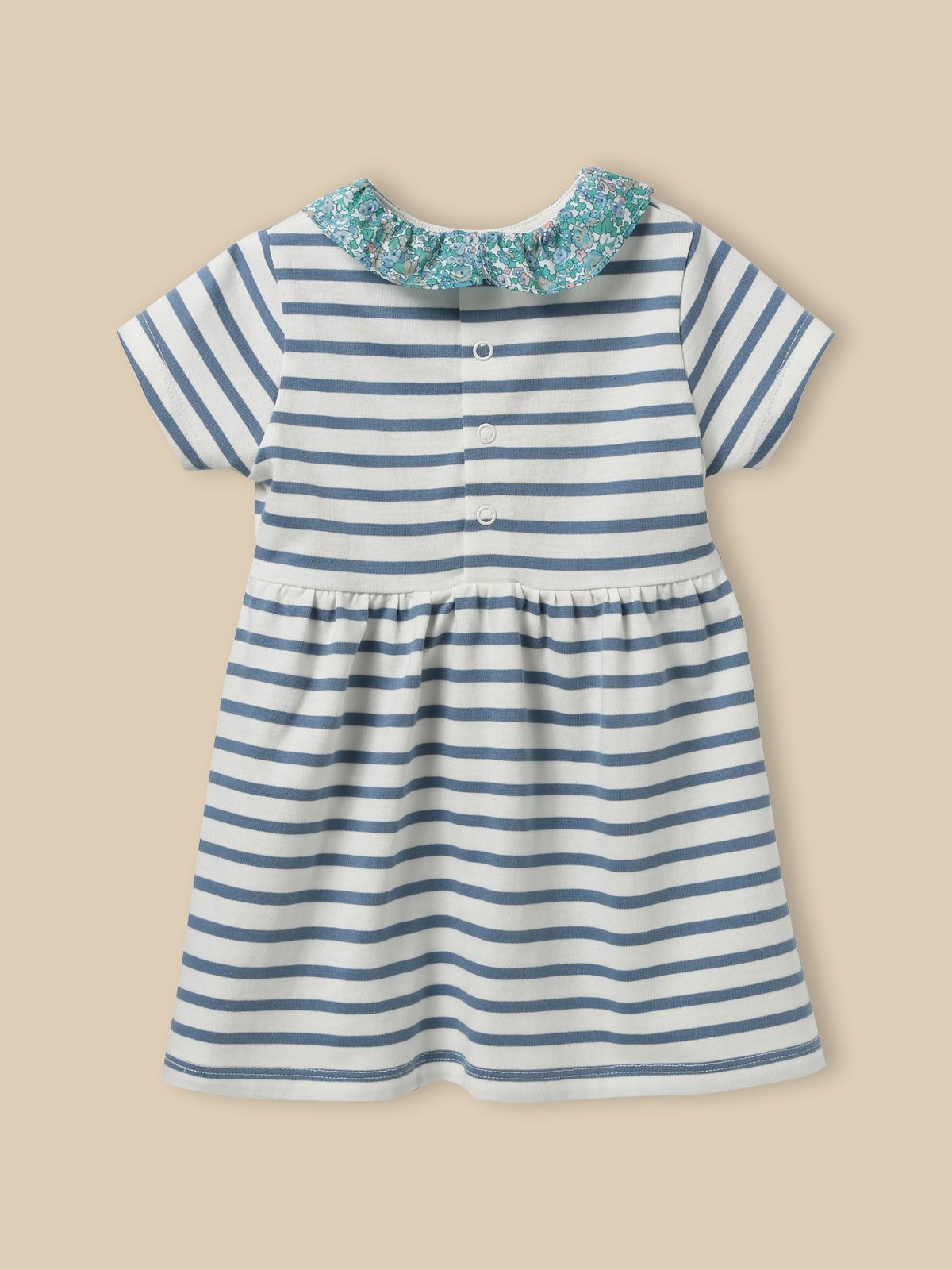 Baby sailor dress - Organic cotton