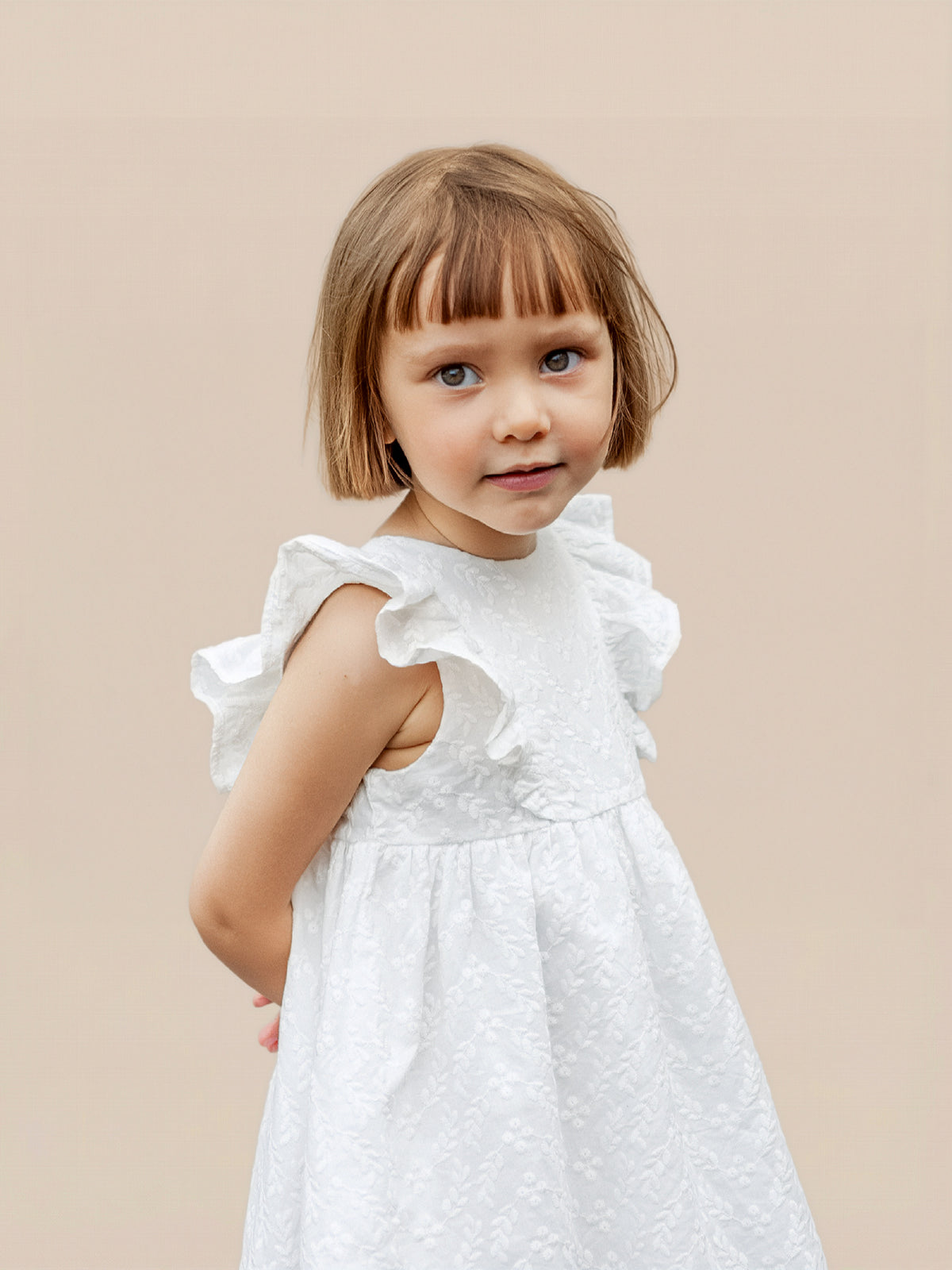 Robe brodée Sarah - Collection fêtes et mariages