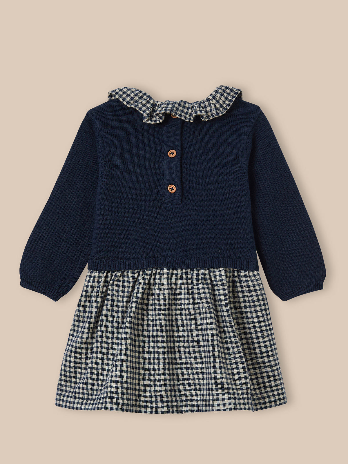 Robe Bébé bi-matière