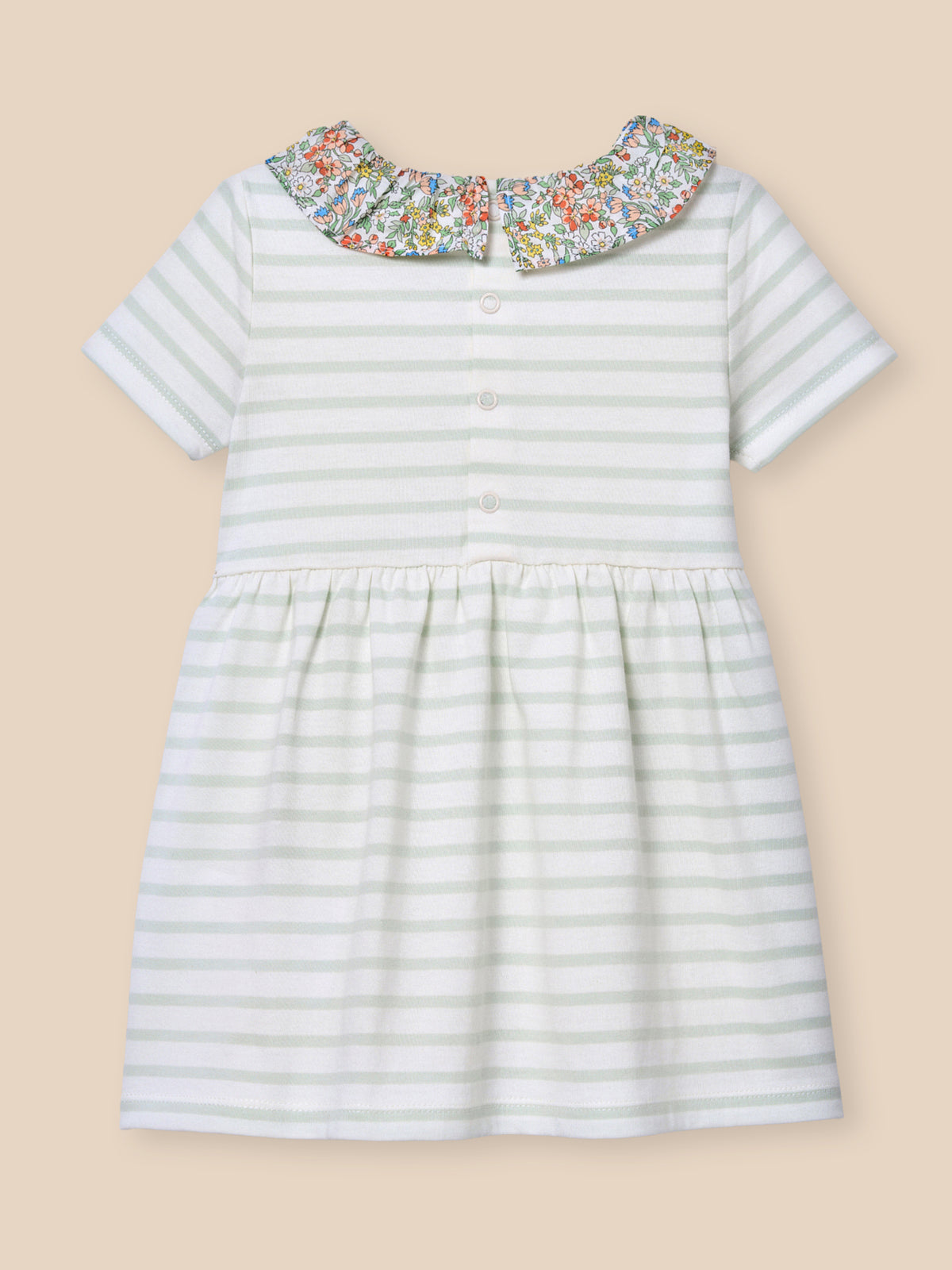 Baby sailor dress - Organic cotton