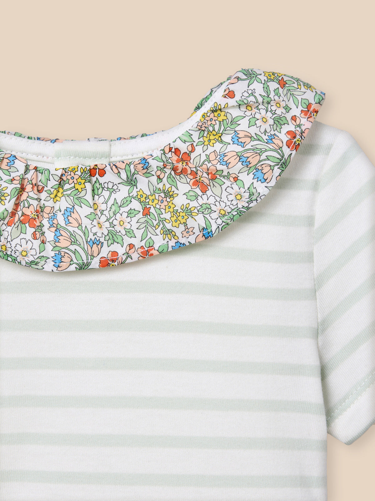 Baby sailor dress - Organic cotton