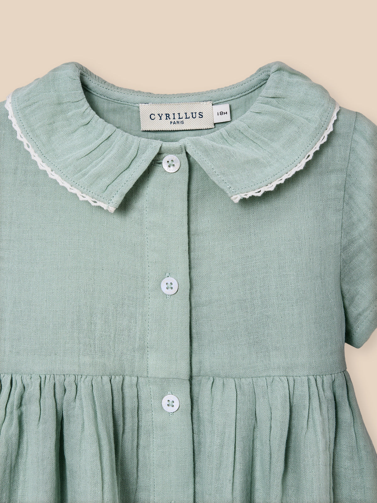 Robe en gaze de coton Bébé