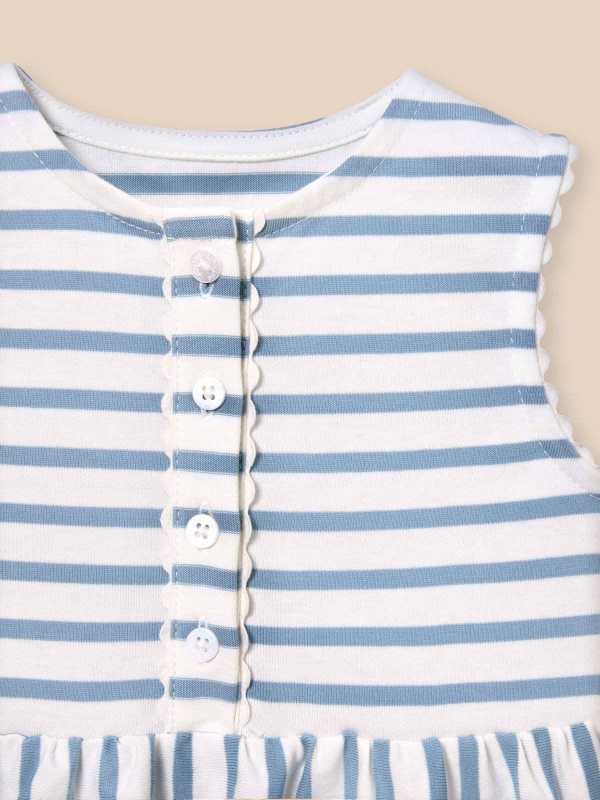 Robe rayée Bébé - Coton Biologique