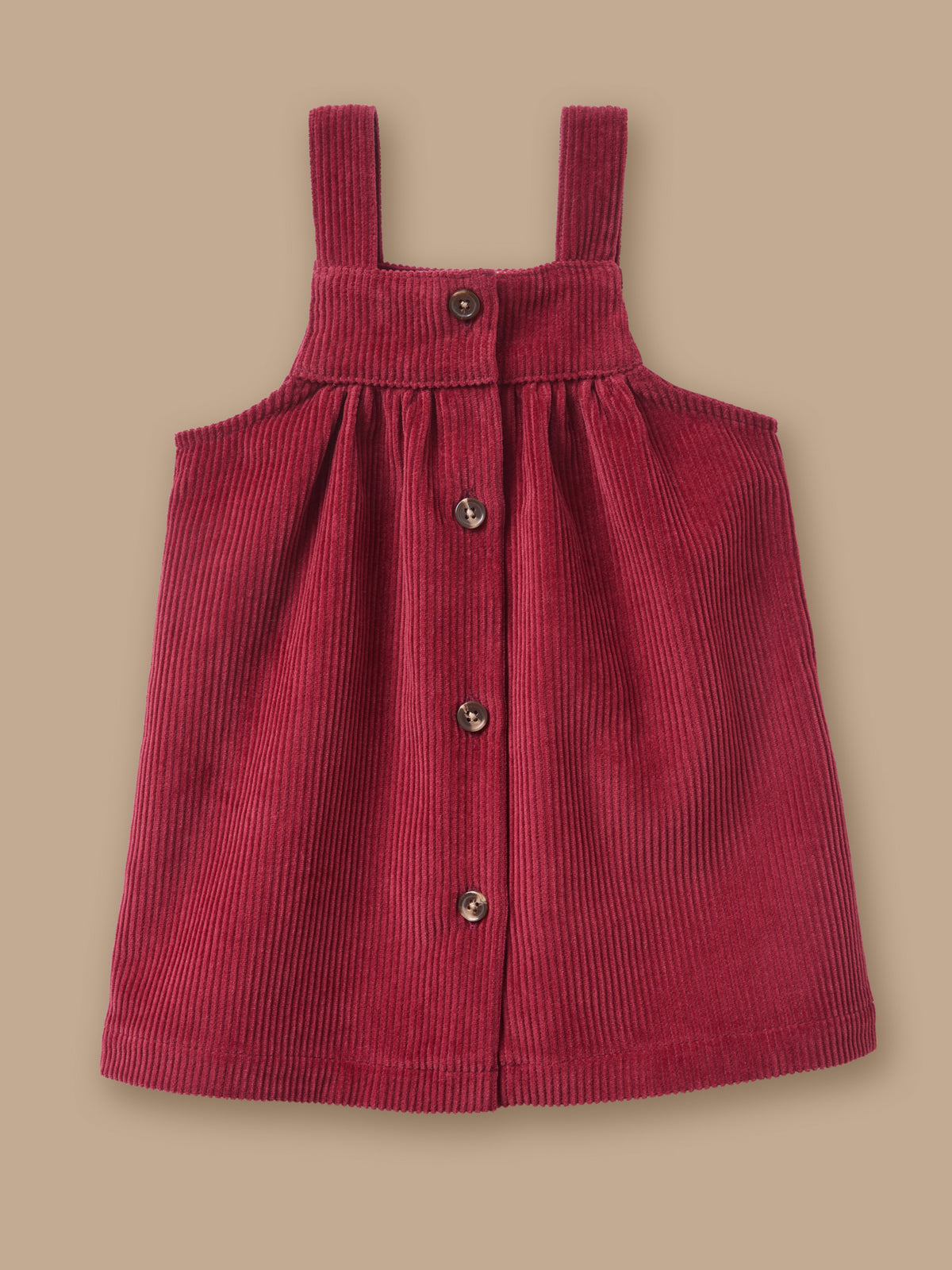 Robe tablier en velours Bébé