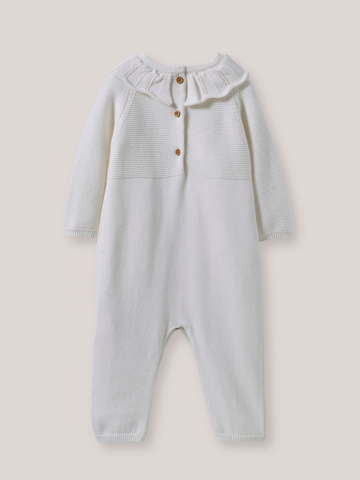 Combinaison à collerette Bébé - Coton biologique