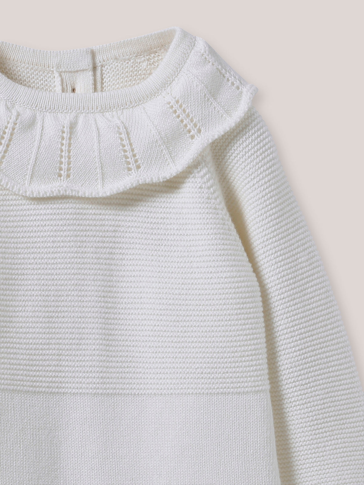 Combinaison à collerette Bébé - Coton biologique