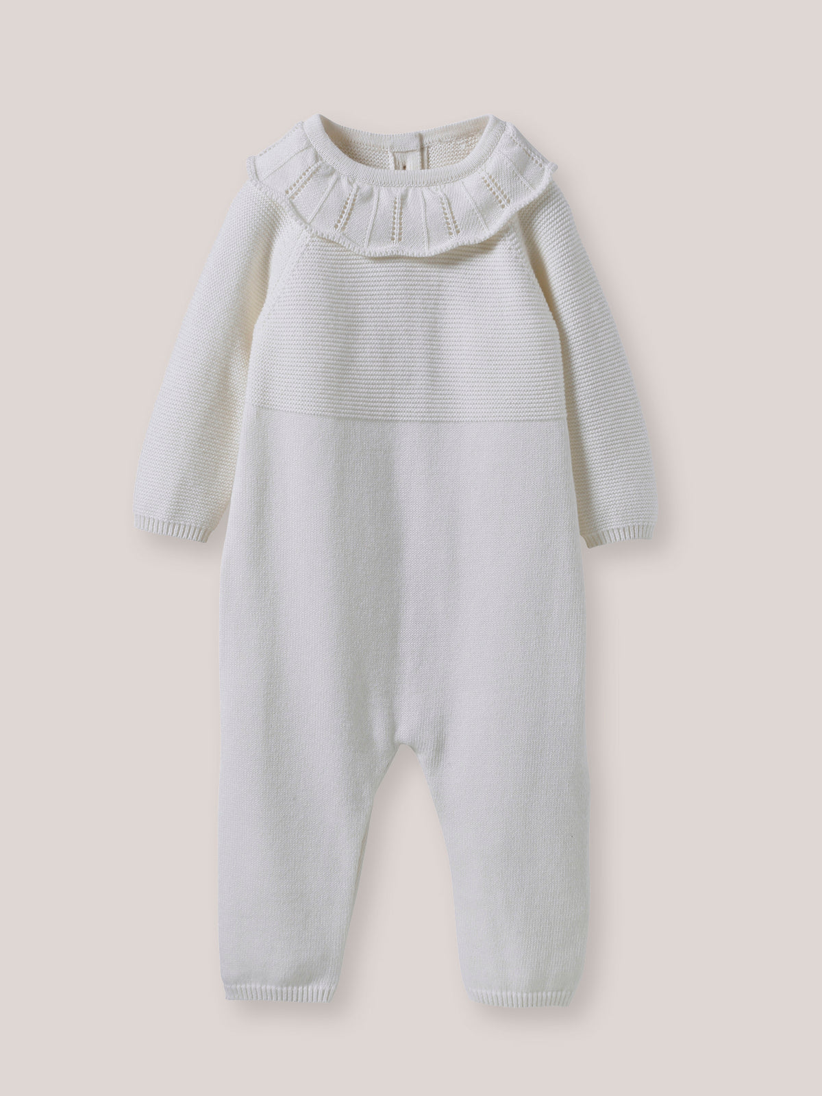 Combinaison à collerette Bébé - Coton biologique