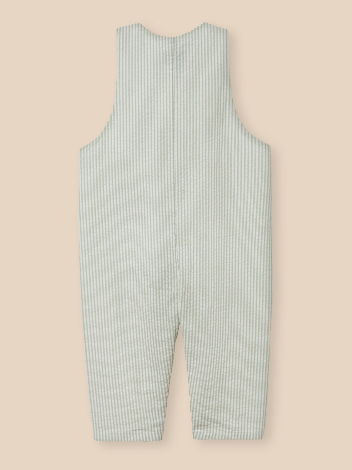 Salopette en seersucker Bébé
