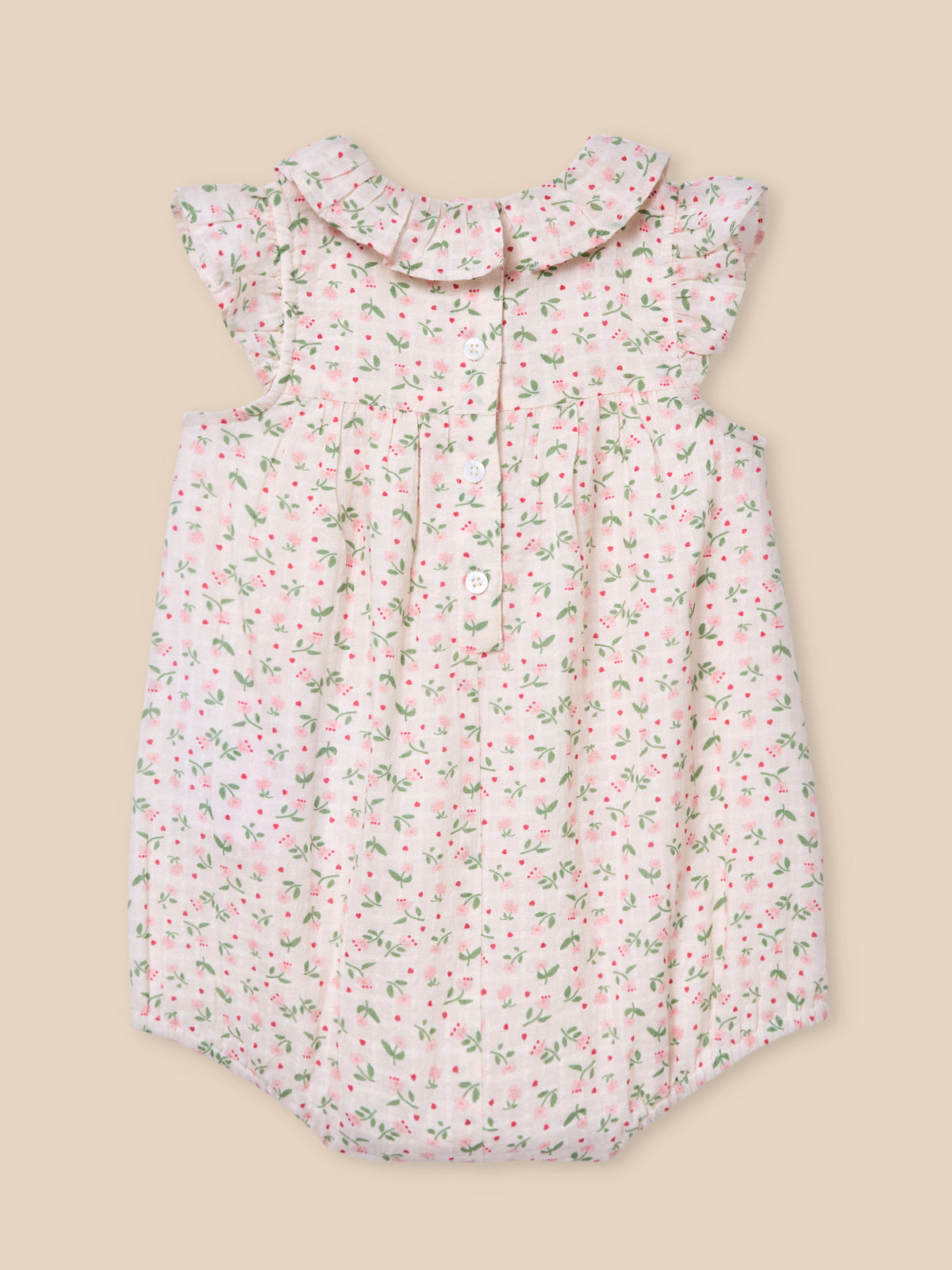 Baby's short jumpsuit