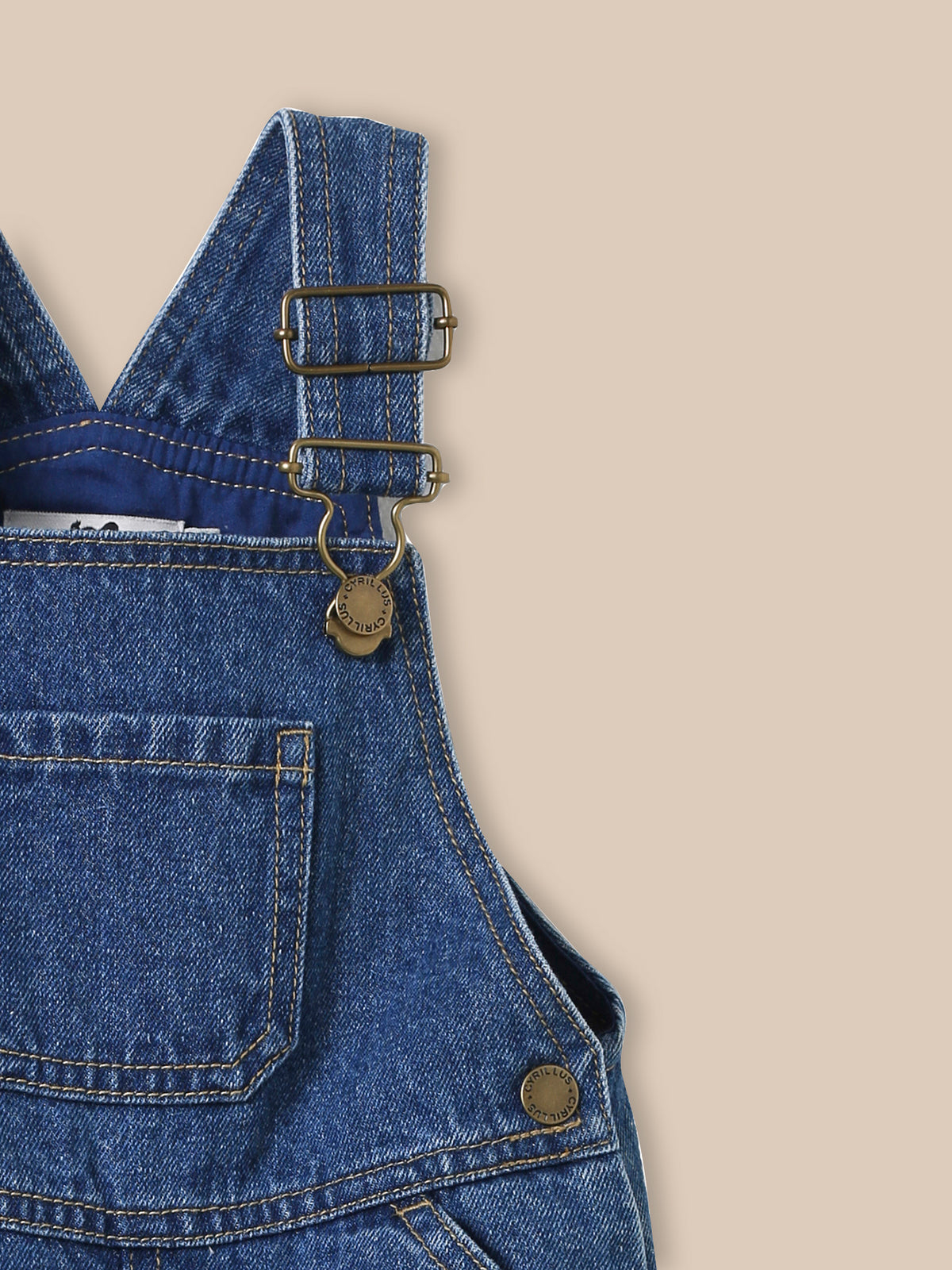Baby's denim overalls