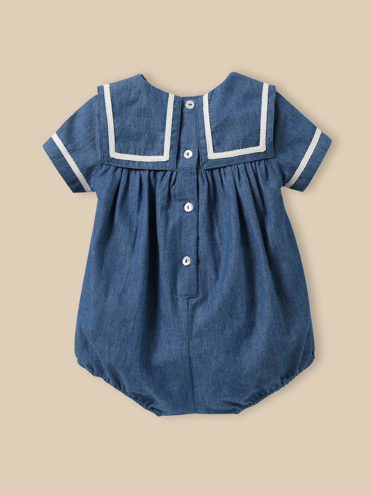 Baby sailor romper