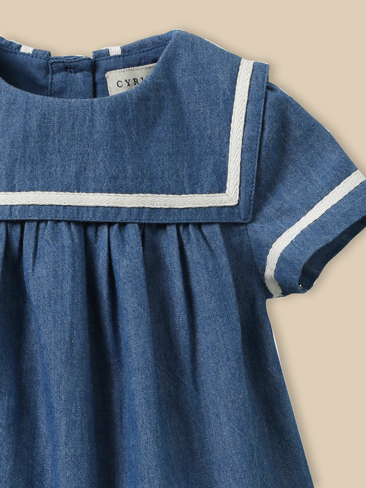 Baby sailor romper