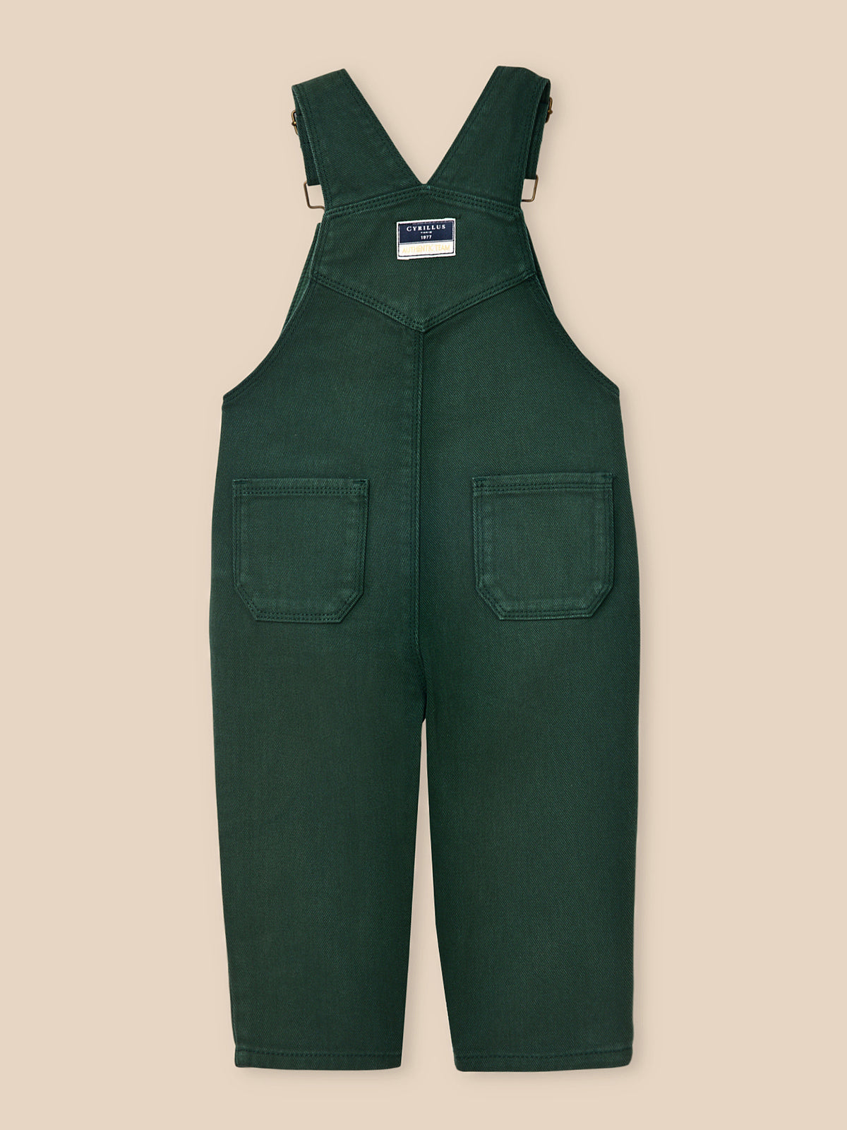 Baby twill dungarees