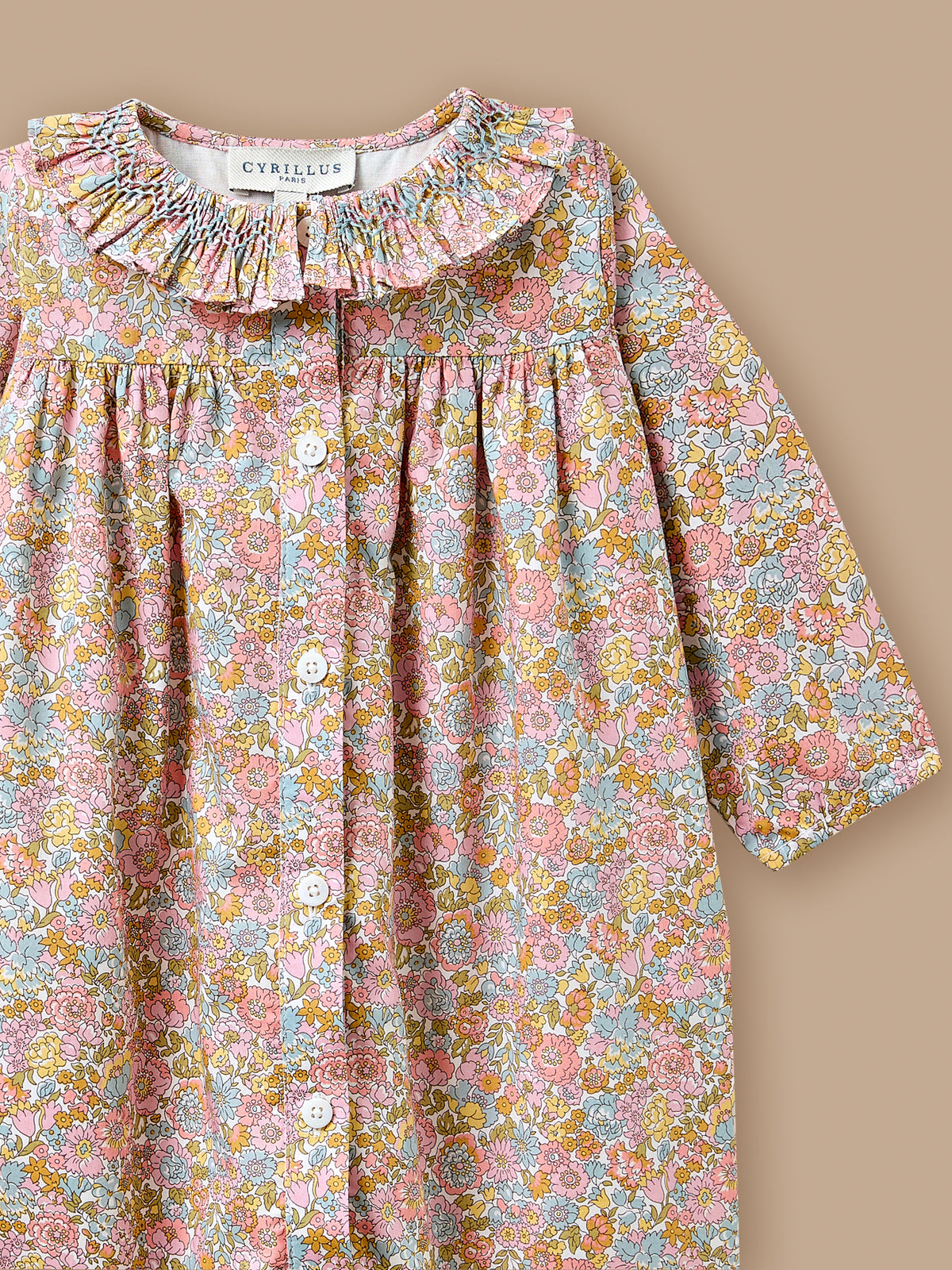 Combinaison longue Bébé Tissu Liberty