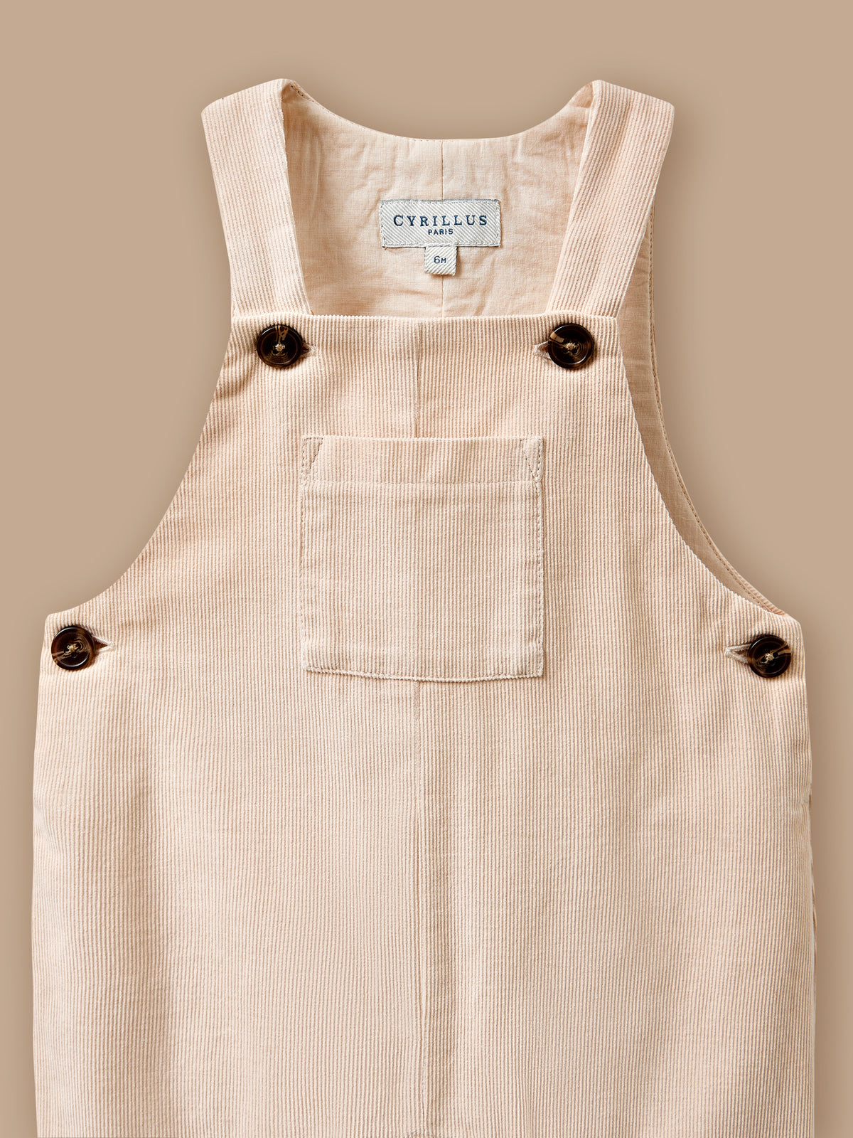 Baby Dungarees in Fine Velvet